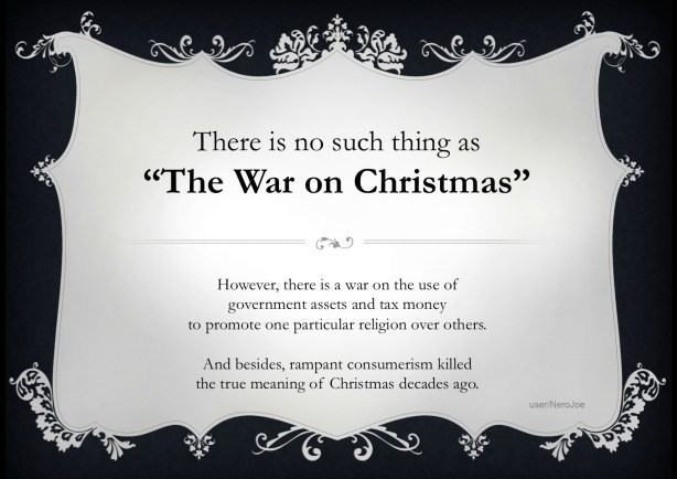 War on Christmas