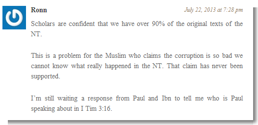 The Truth About 1 Timothy 3 16   Exploring Life, The Universe and Everything